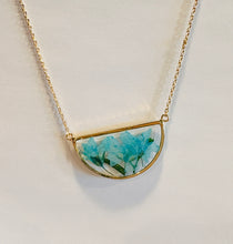 Natural Pressed Flowers and Botanicals Necklace
