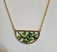 Natural Pressed Flowers and Botanicals Necklace