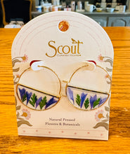 Natural Pressed Flowers and Botanicals Earring