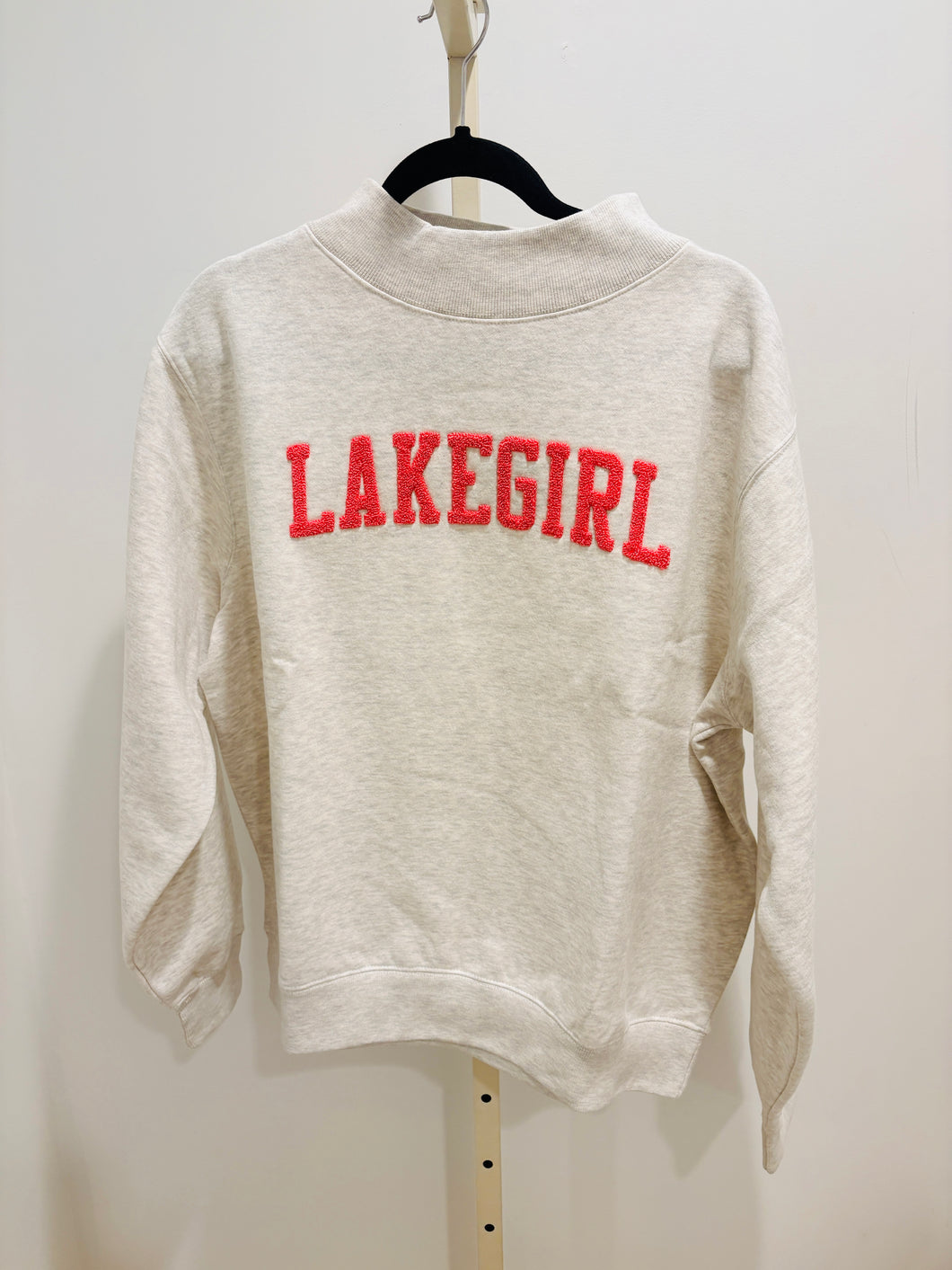 Lakegirl Classic Fleece Mockneck Sweatshirt