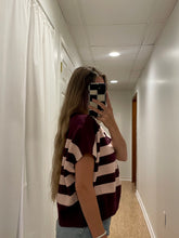 Stripe Sweater Vest