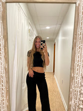 Straight Leg Sweater Pants