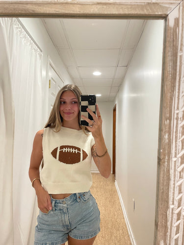 Football Sweater Tank
