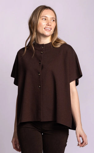 Melrose Sweater in Dark Brown
