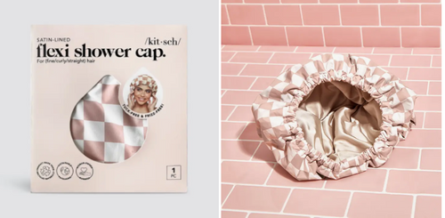 Satin Lined Shower Cap