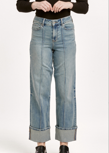 Holly High Rise Cuffed Jeans