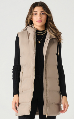 Hooded Puffer Vest