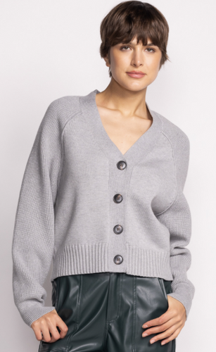 Jayden Sweater in Light Grey