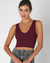 Lace V Neck Tank Top