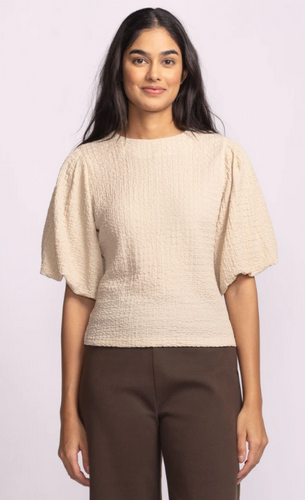 Lita Top in Beige