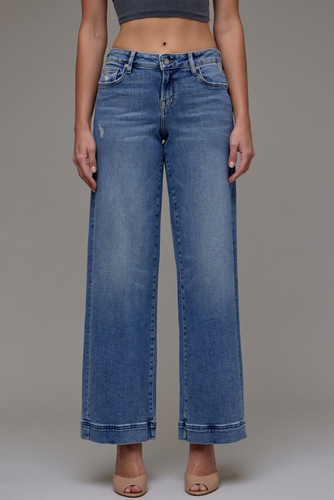 33” inseam Low Rise Nori Wide Leg