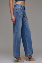 33” inseam Low Rise Nori Wide Leg