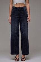 31” Inseam Nori Mid Rise Wide Leg in Medium Grey