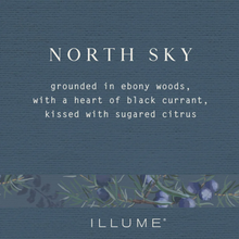 North Sky Small Radiant Glass Candle