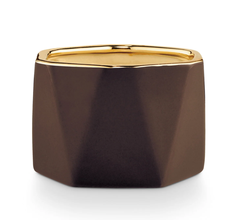 Woodfire Electroplated Dylan Candle