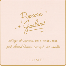 Popcorn Garland Lidded Glass Jar