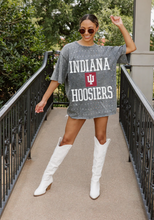 Officially Licensed Indiana University Mini Rhinestone Short Sleeve Classic Tee