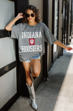 Officially Licensed Indiana University Mini Rhinestone Short Sleeve Classic Tee
