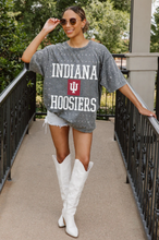 Officially Licensed Indiana University Mini Rhinestone Short Sleeve Classic Tee