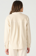 Cream Corduroy Knit Jacket