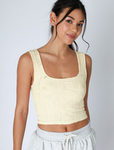 Double Lace Square Crop Top