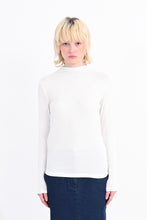 White Knitted Under Sweater