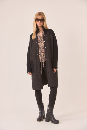 Quilted Combined Coat