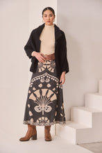 Oversized Cardigan with Turn-Down Collar and Kimono Sleeve