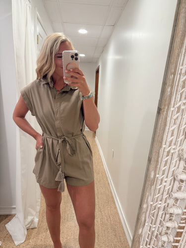 Mocha Meringue Romper