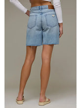 Medium Light Wash Baggy Shorts