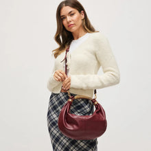 Carrie Crossbody in Wine