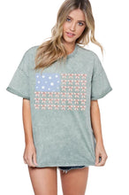 Lace Bow Americana Graphic Tee