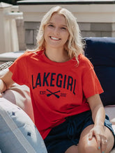 Dyed Slub Tee in Sailor Red