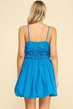 Bubble Hem Mini Dress