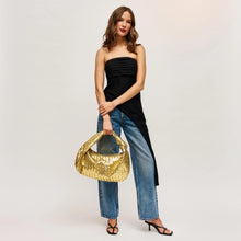 Dollie Woven Hobo in Gold or Silver