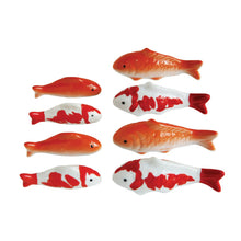 Floating Stoneware Koi Fish