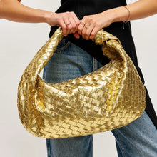 Dollie Woven Hobo in Gold or Silver