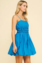 Bubble Hem Mini Dress