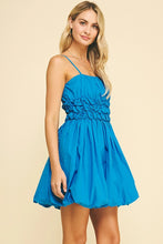 Bubble Hem Mini Dress
