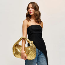 Dollie Woven Hobo in Gold or Silver