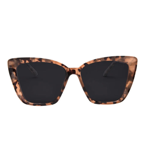 Aloha Fox Blonde Tortoise/Smoke Polarized Sunglasses