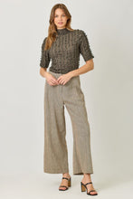 Lettuce Edge Textured Knit Top