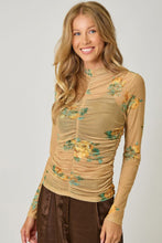 Mock Neck Rushing Top