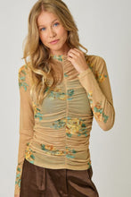 Mock Neck Rushing Top