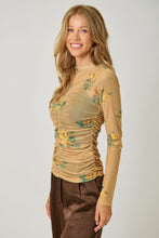 Mock Neck Rushing Top