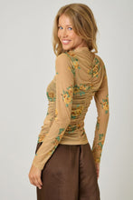 Mock Neck Rushing Top