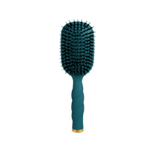 Boar Bristle Hair Brush-Teal With It