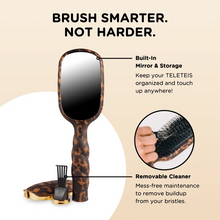 Boar Bristle Hair Brush-Tortoise