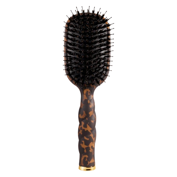 Boar Bristle Hair Brush-Tortoise