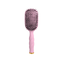 Boar Bristle Hair Brush-Bubblegum Pink